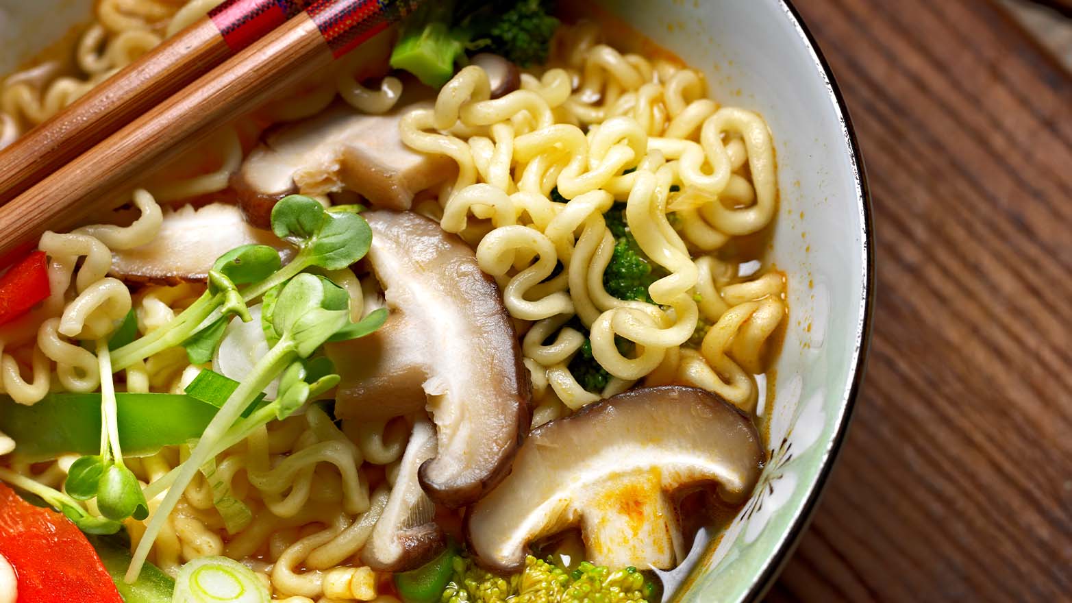 miso veggie ramen