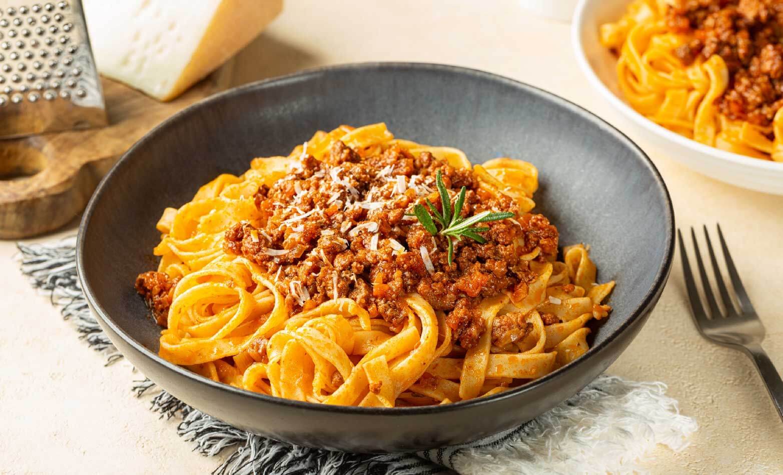 a stock photo of bolognese