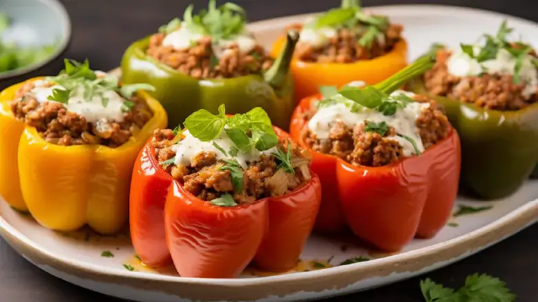 cheese stuffed peppers
