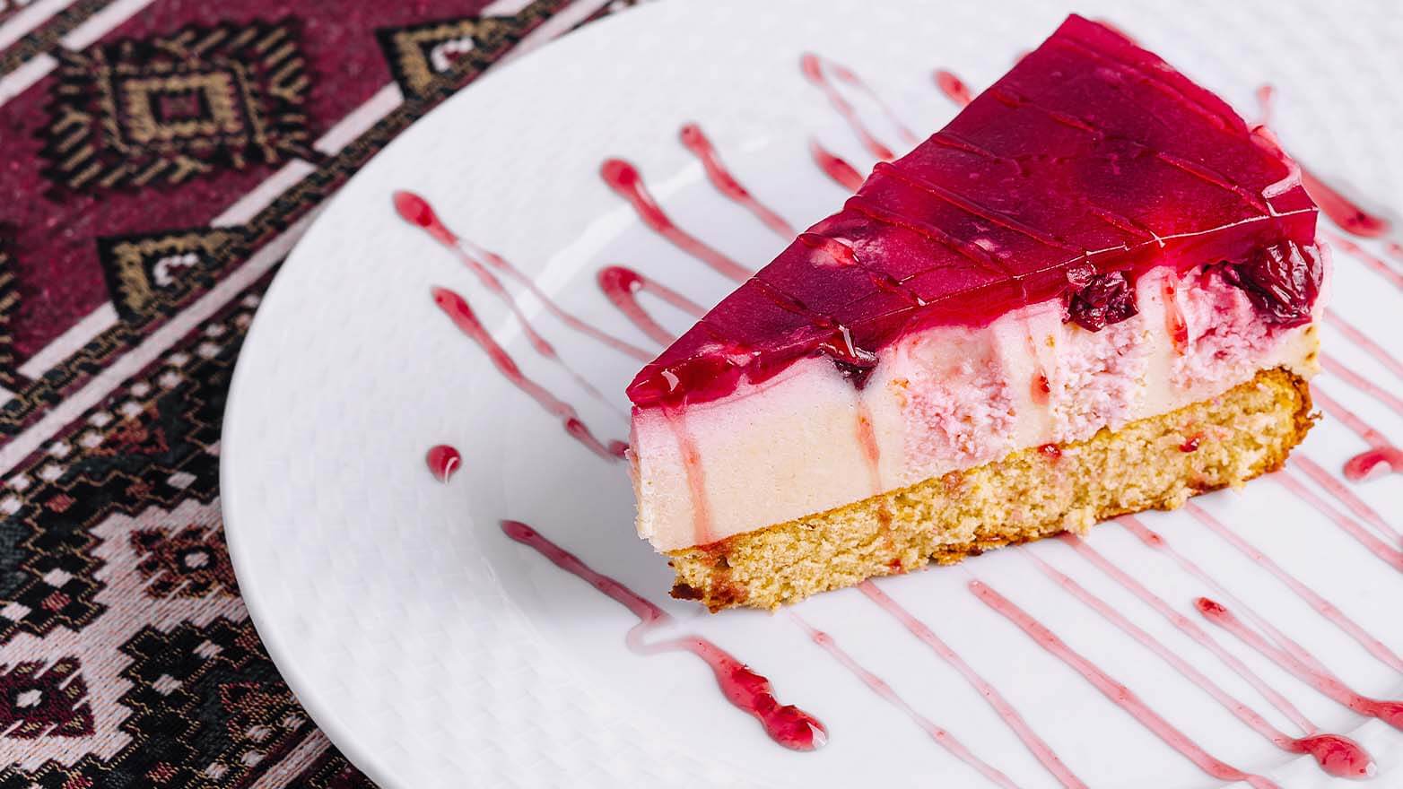 White Chocolate Raspberry Cheesecake
