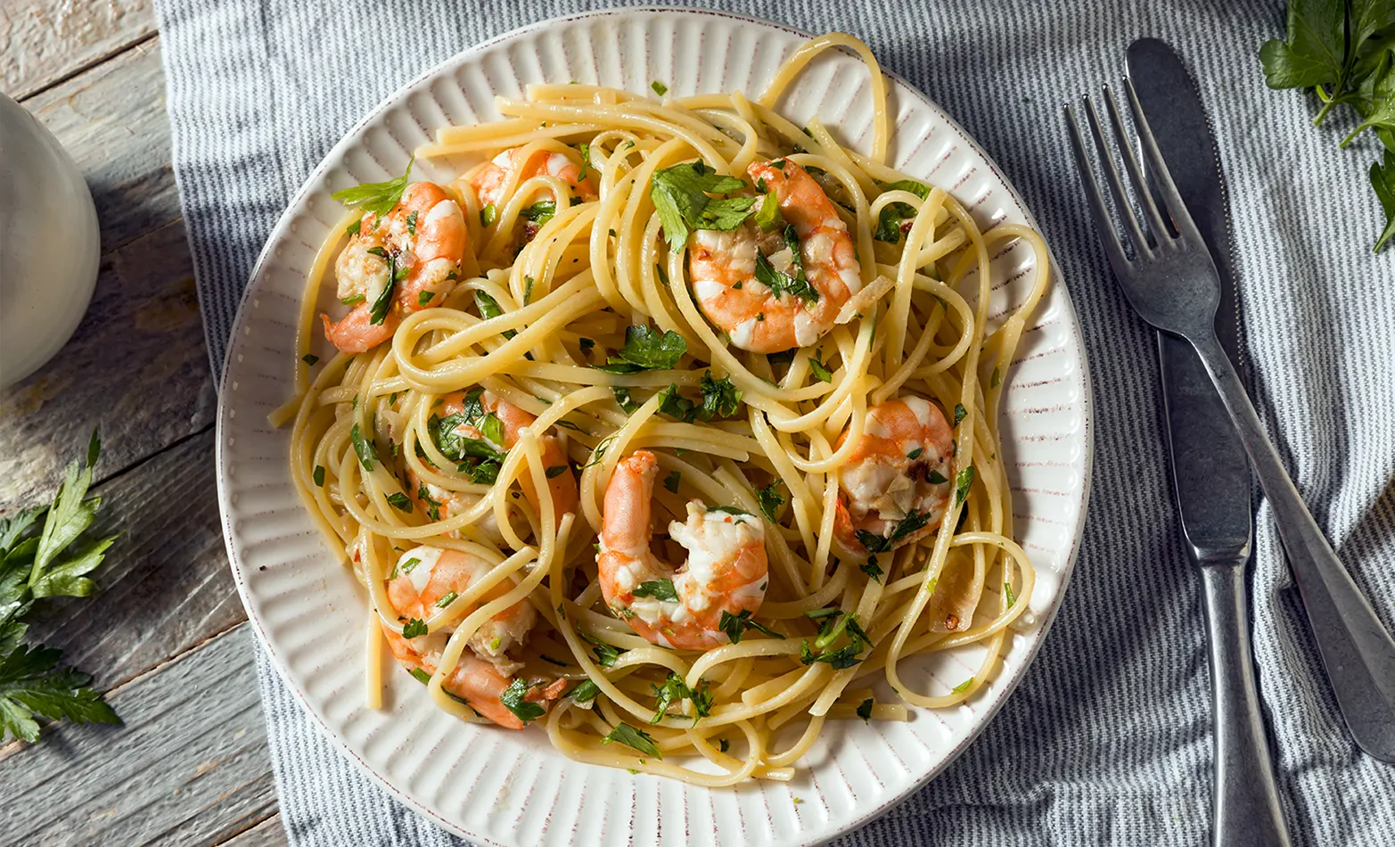 shrimp scampi pasta