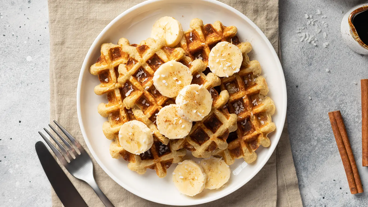 cottage cheese protein waffles