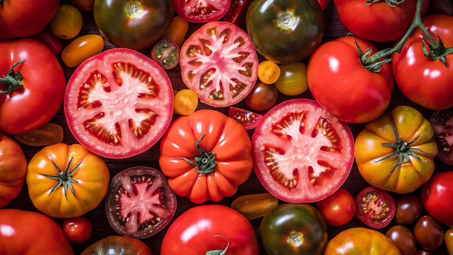 Tomato summer vegetable.