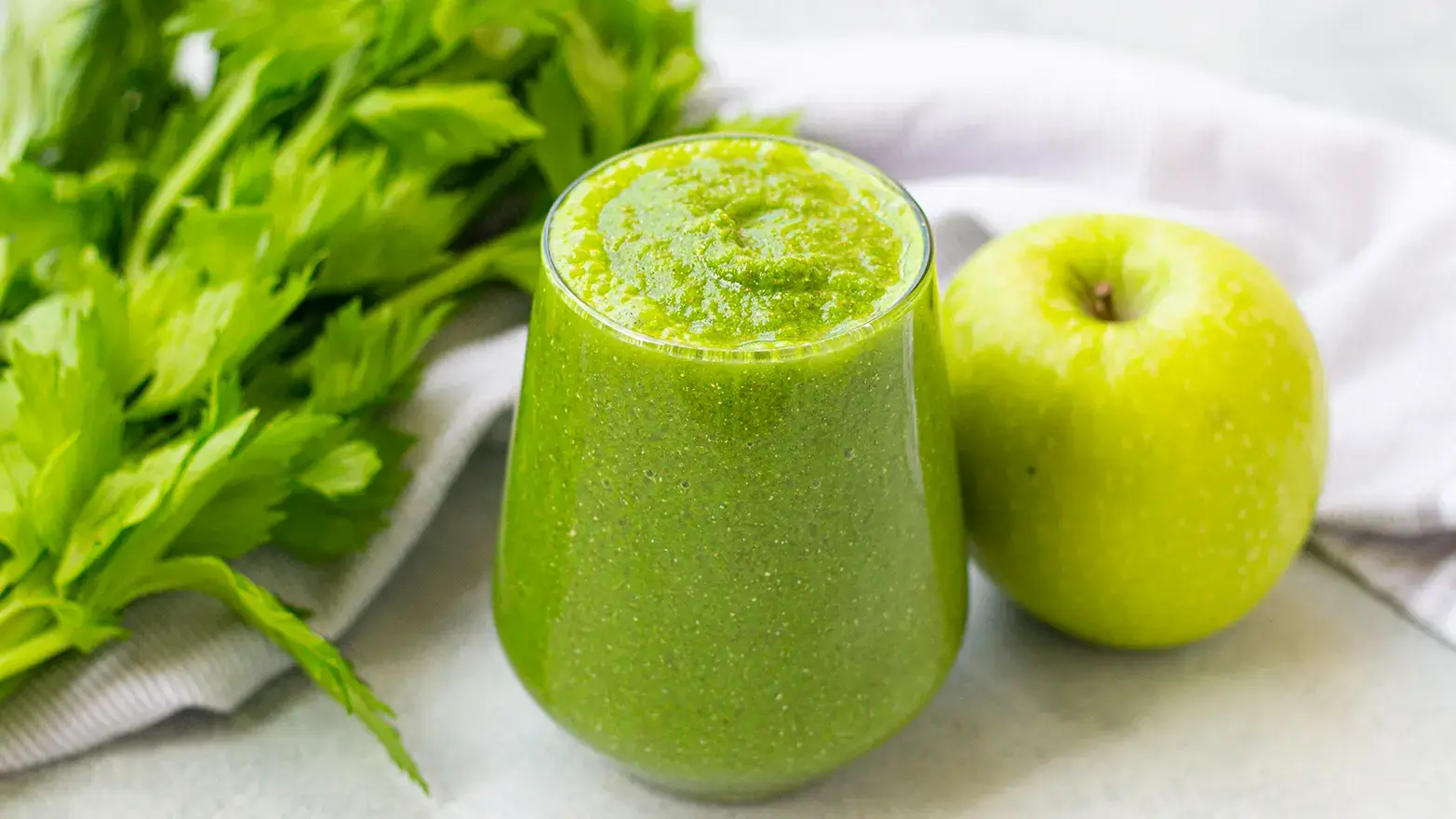 Photo of celery smoothie