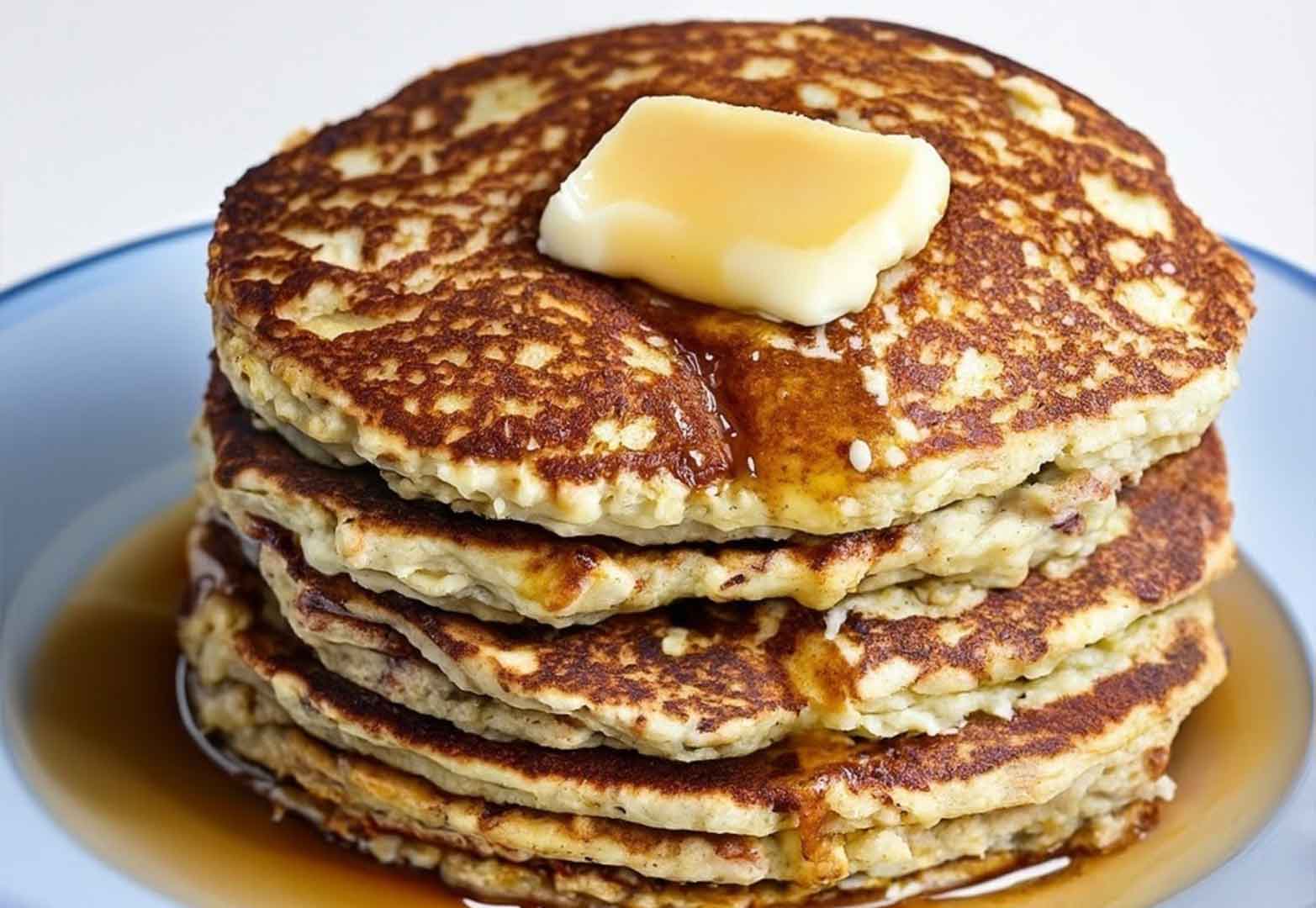 Simple oatmeal pancakes