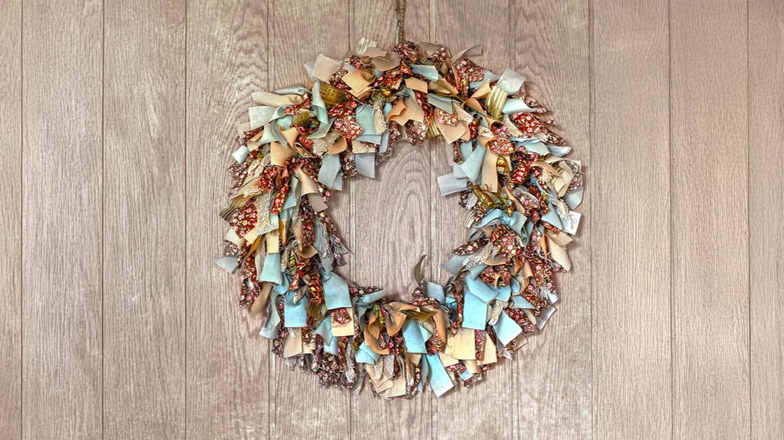 Memorial Day rag wreath