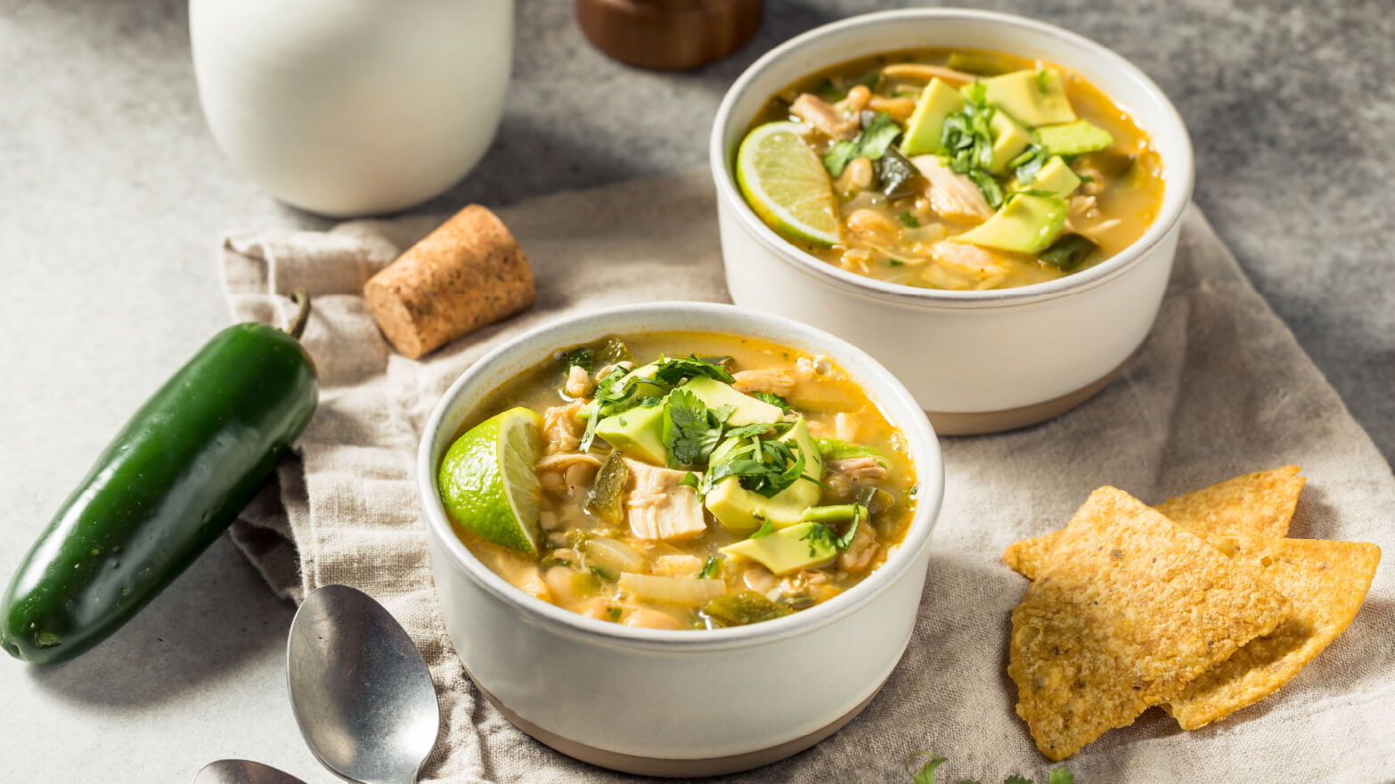 white chicken chili