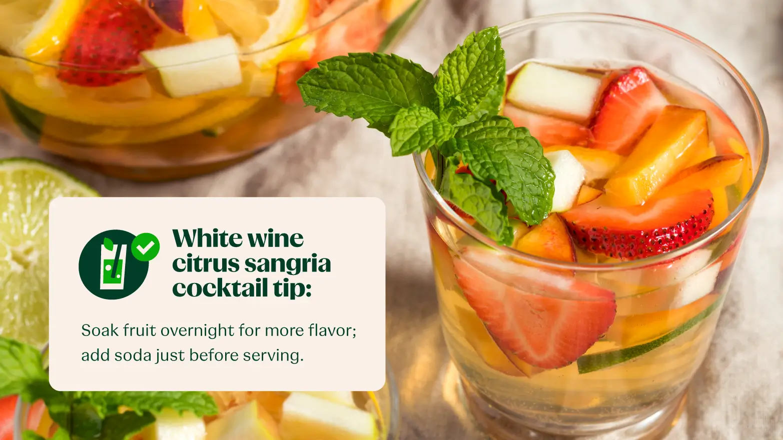 white wine citrus sangria
