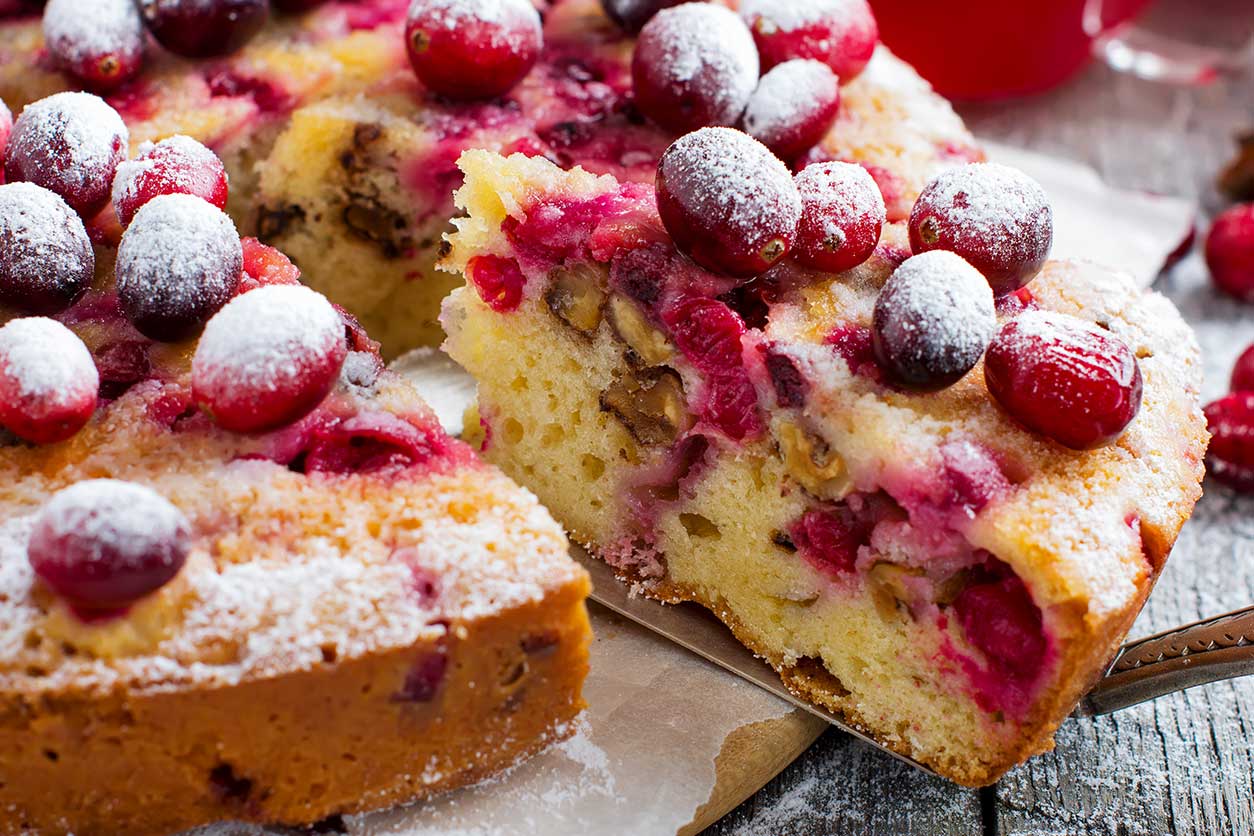 cranberry swirl coffee cake