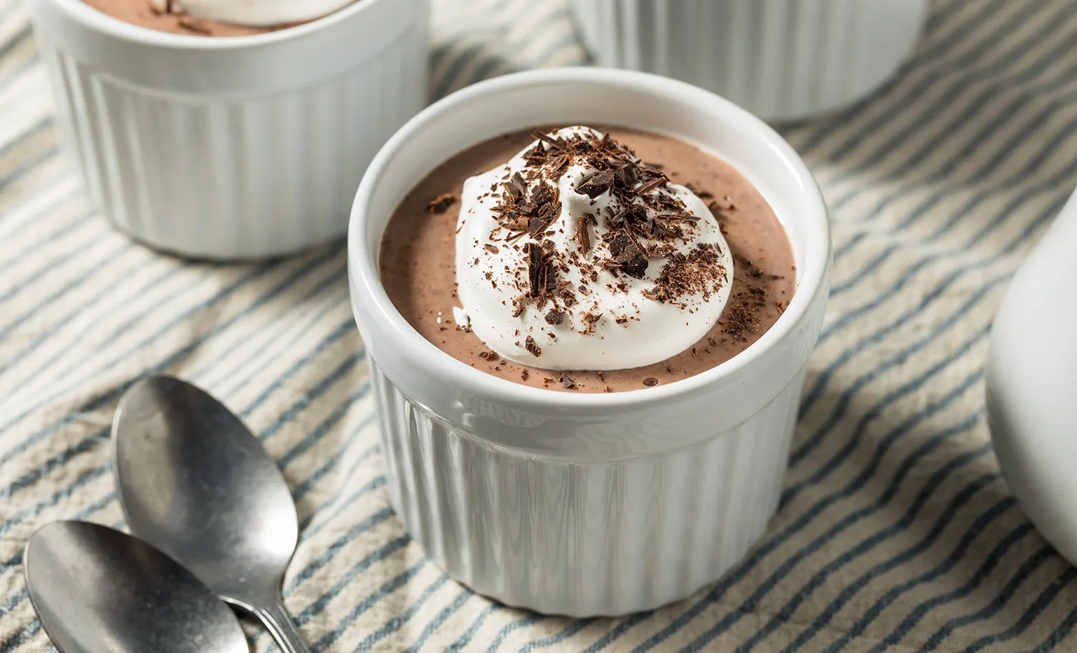 Silken tofu chocolate mousse