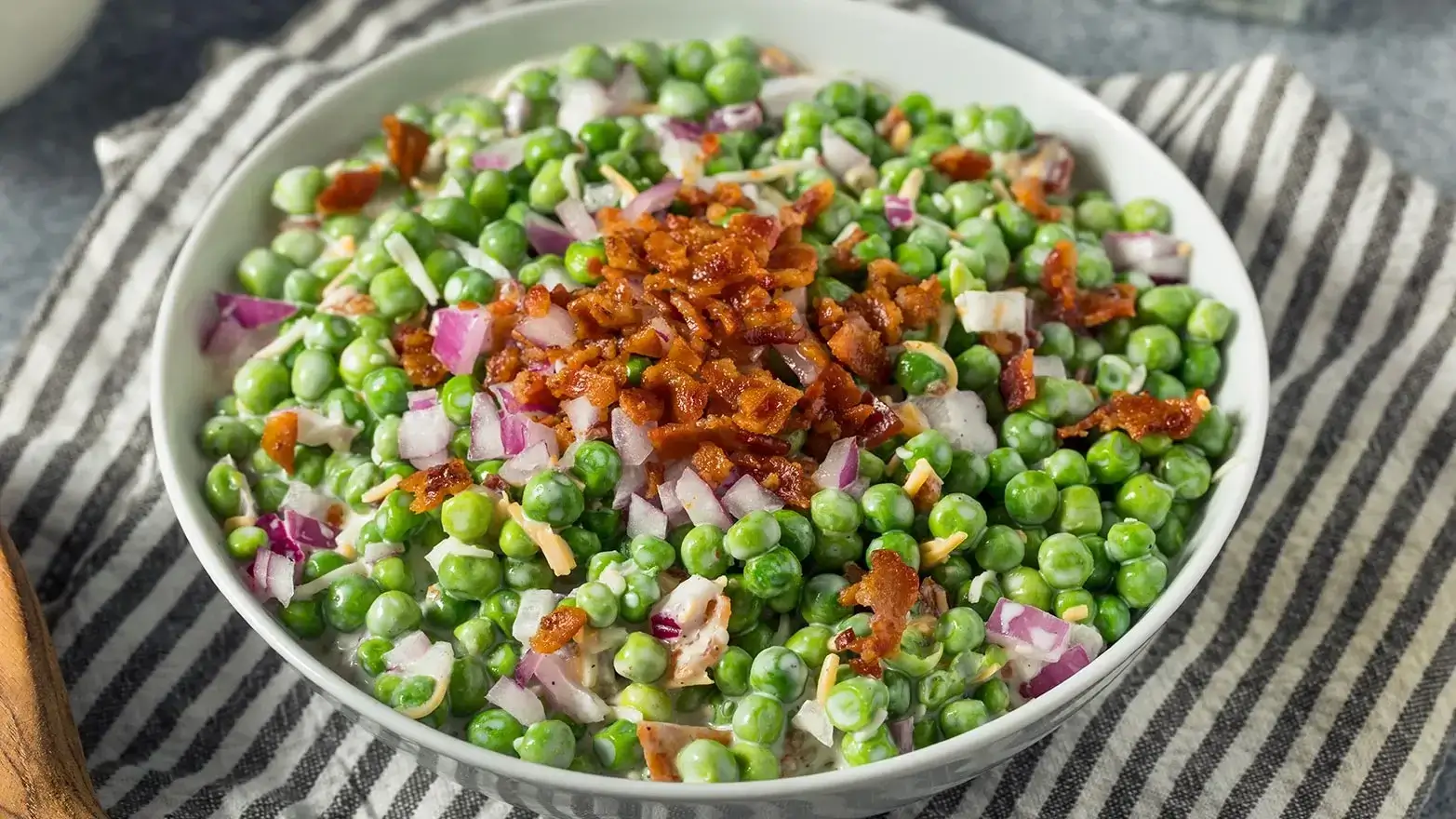 savory pea salad