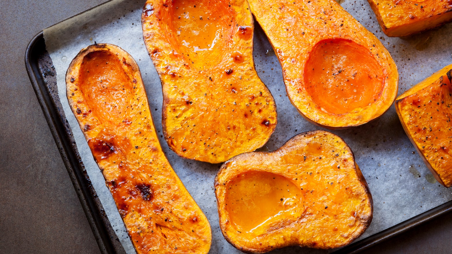 Roasted butternut squash