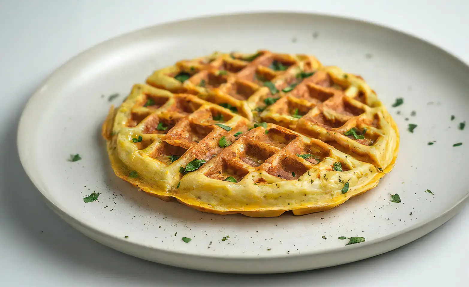  A cheesy waffle or keto chaffle
