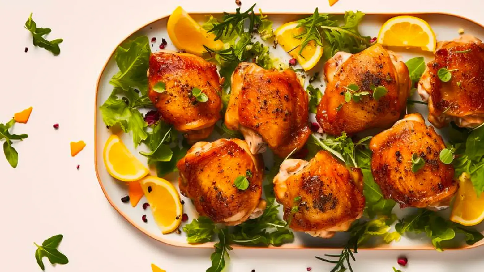 crispy chicken thighs