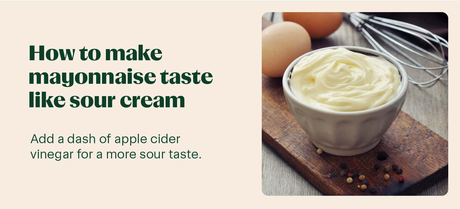 mayonnaise in a white bowl