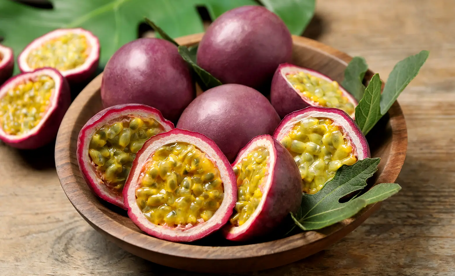 passion fruit in fall