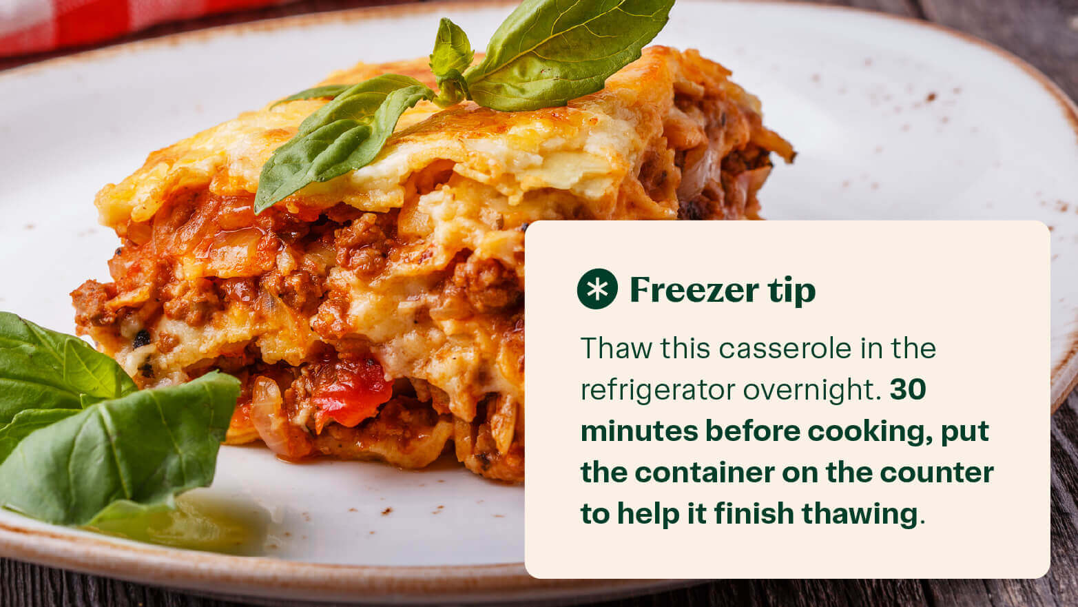 lasagna casserole meals that freeze well