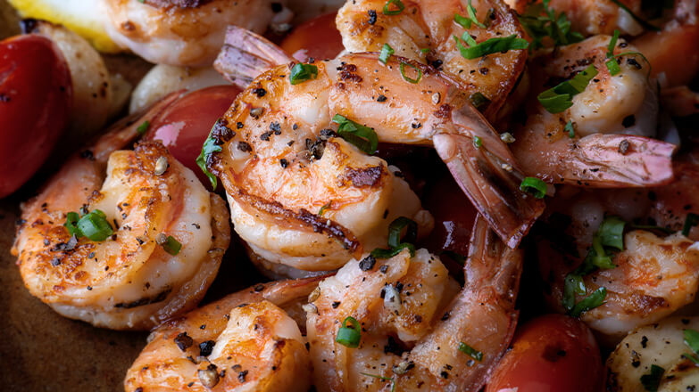 New Orleans barbecue shrimp