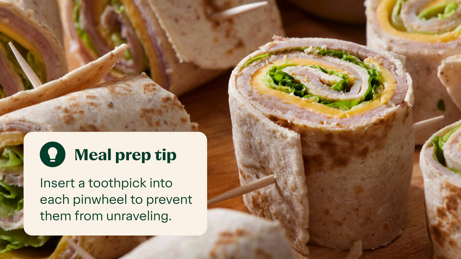 turkey and cheese pinwheels