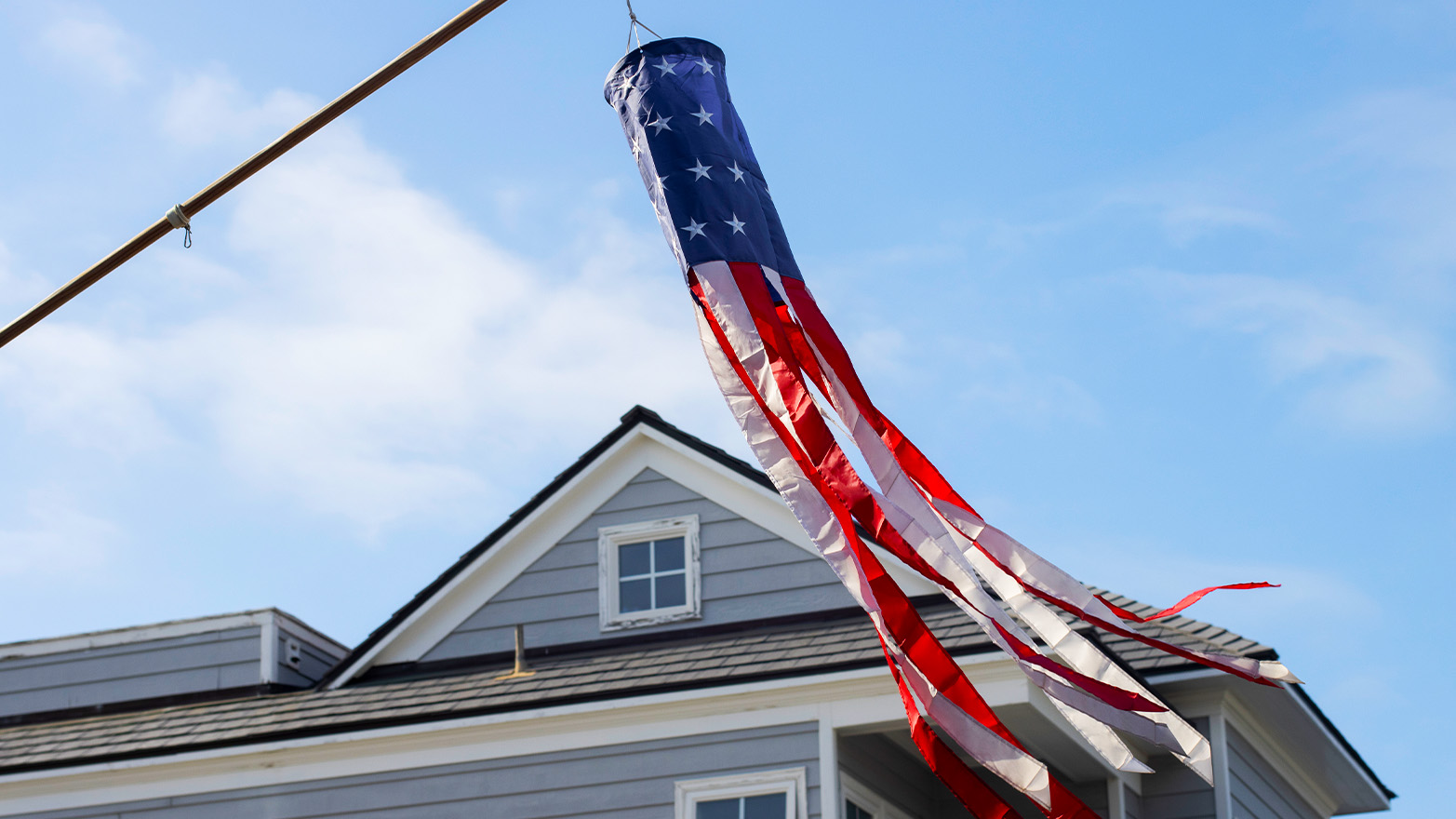 Memorial Day patriotic windsocks
