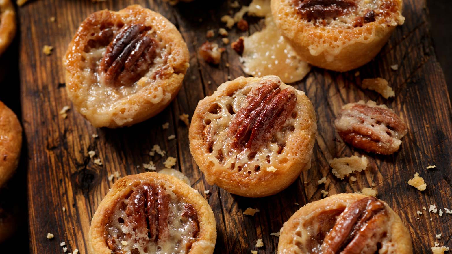 Mini pecan pies