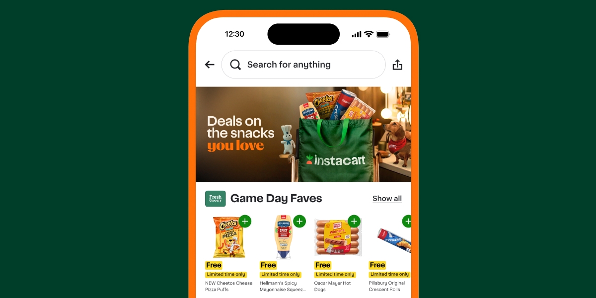 Instacart In-App Deals Tab