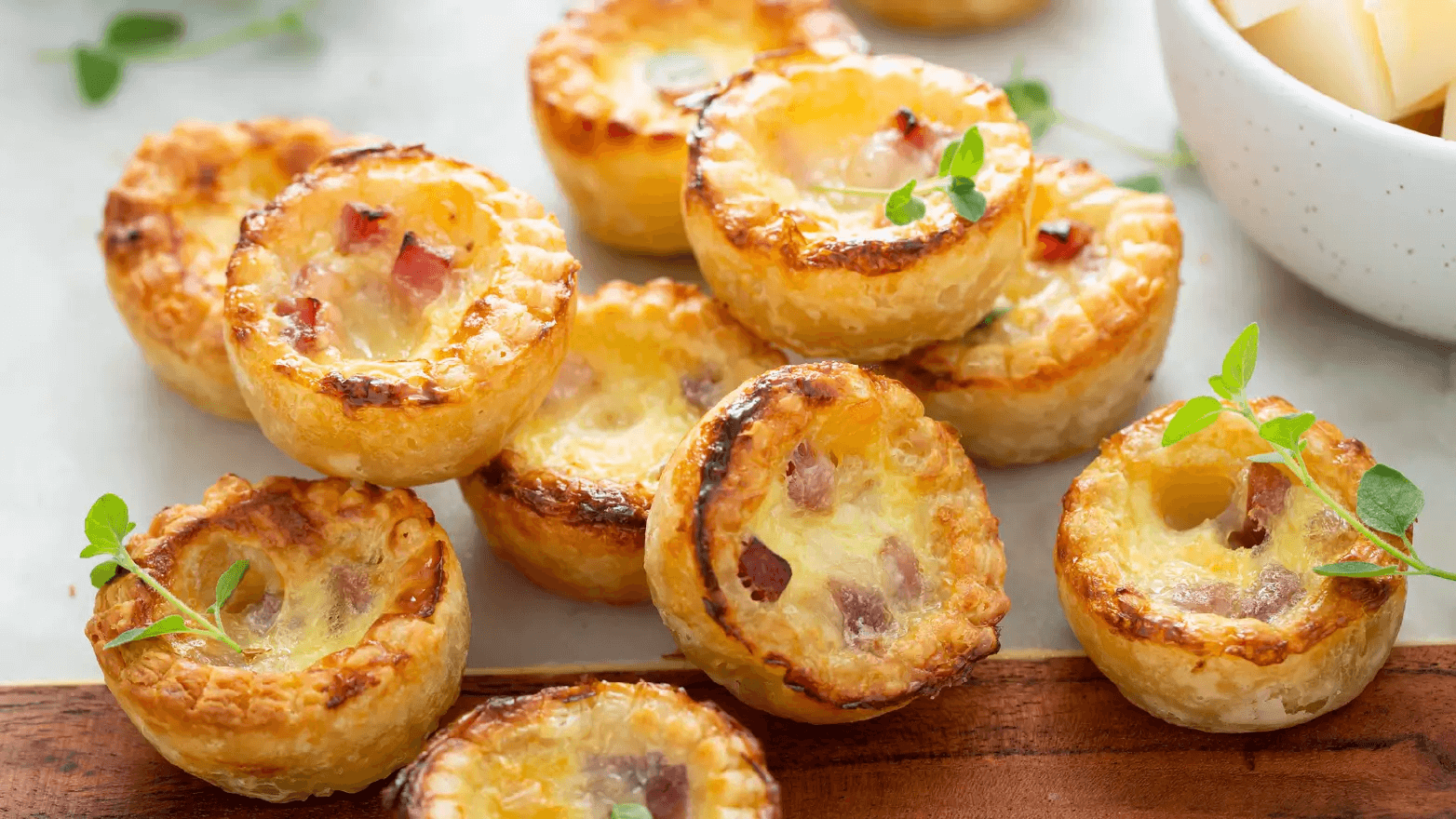 mini quiches