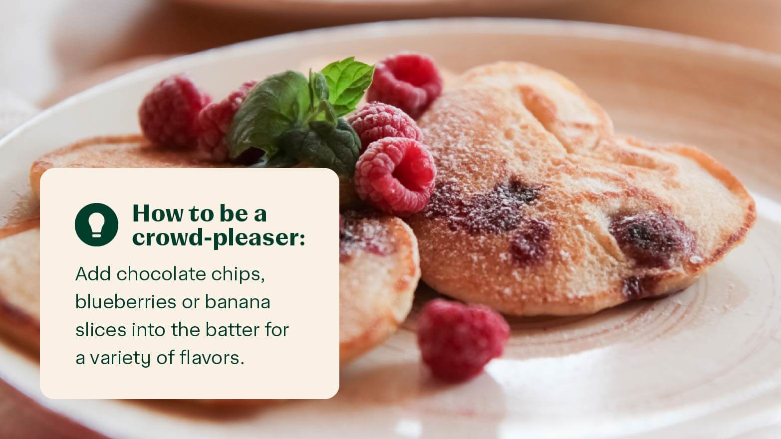 heart-shaped pancakes