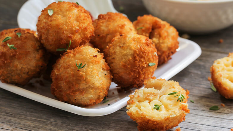 fried mac and cheese