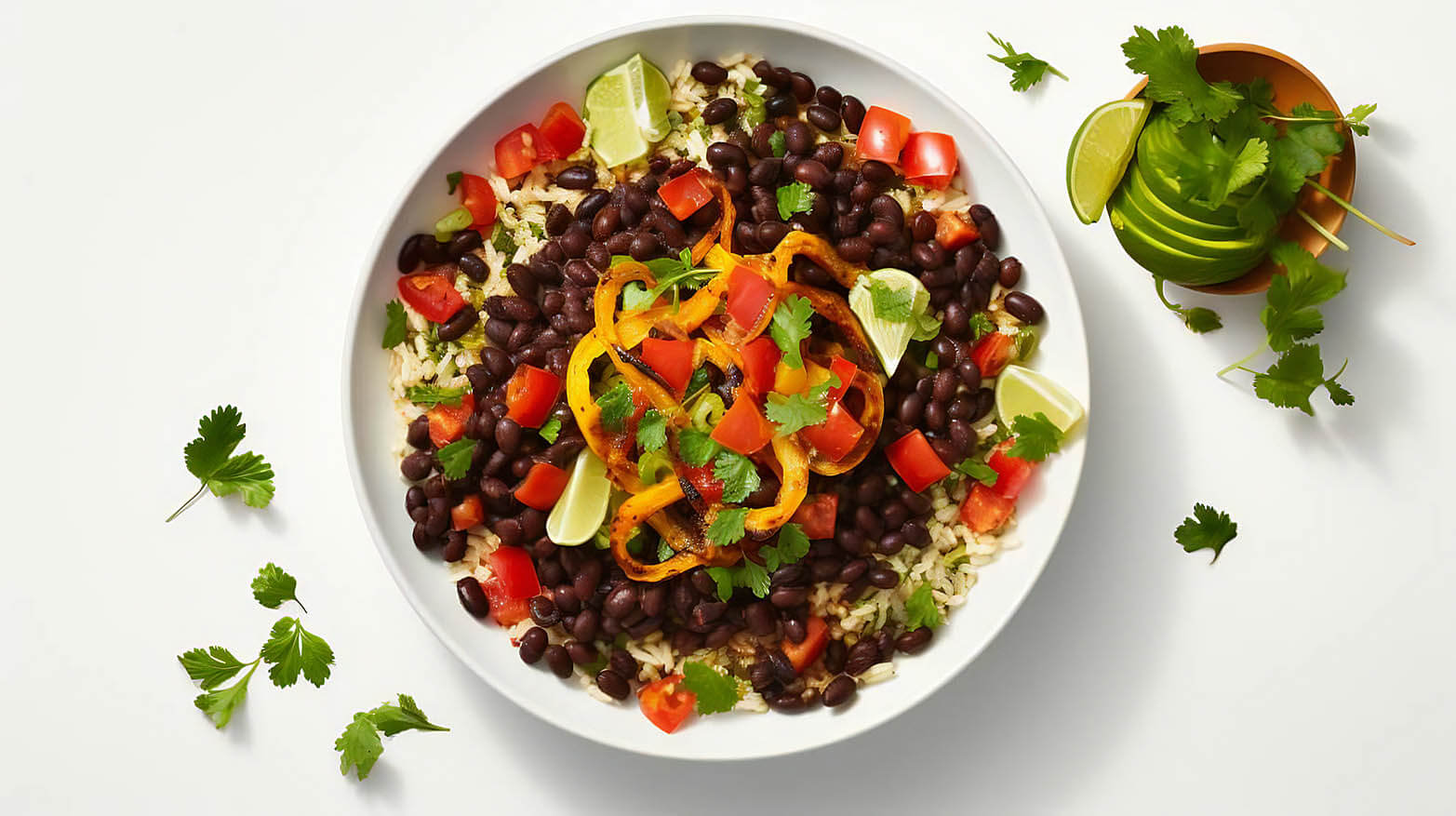 zesty black bean salad