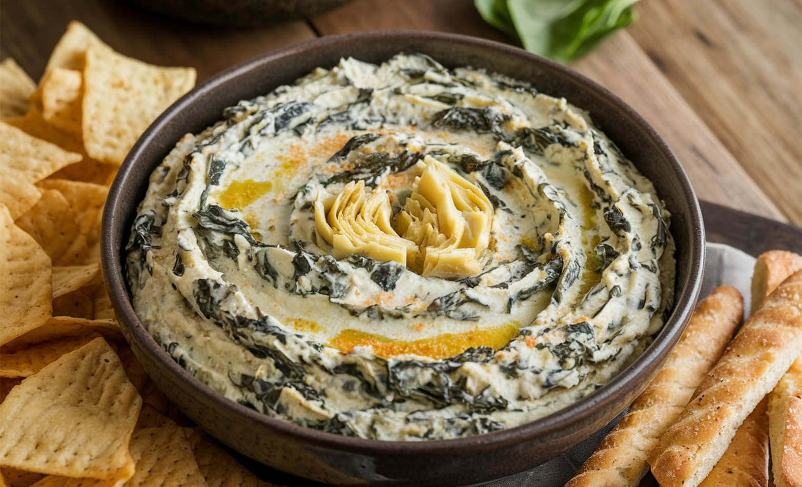 artichoke spinach dip