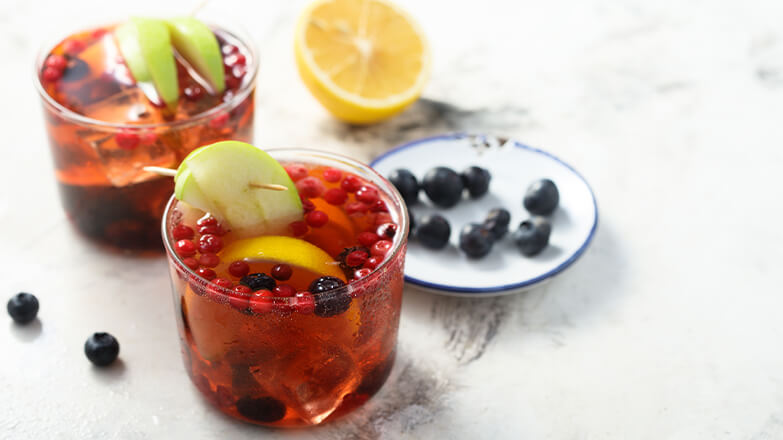 summer rose sangria