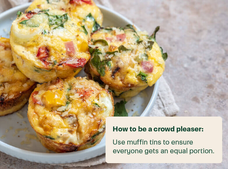scrambled egg muffins