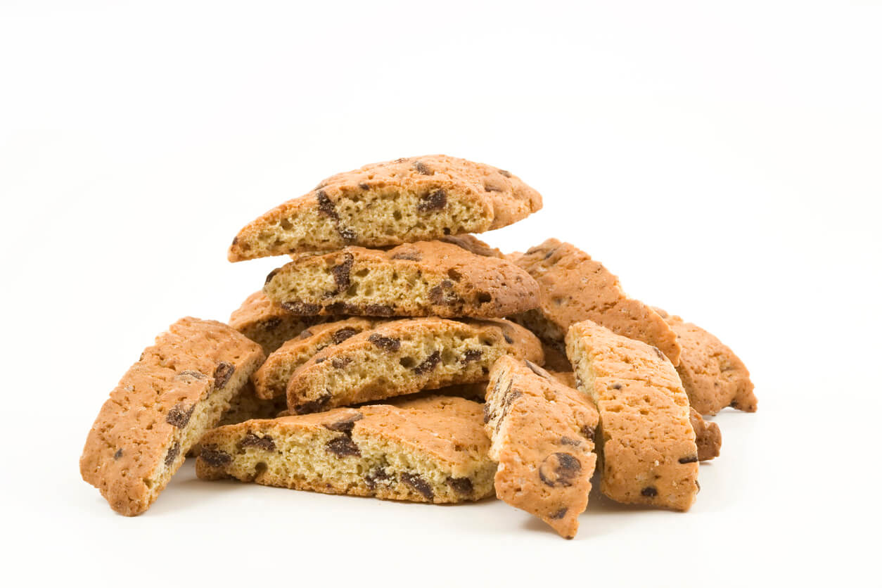 chocolate chip cookie biscotti