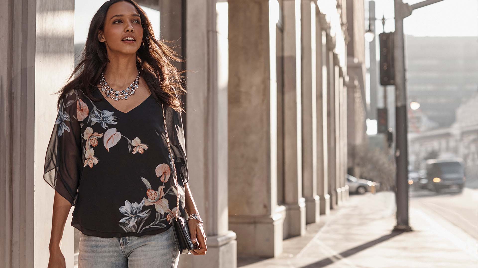black & white women's clothing