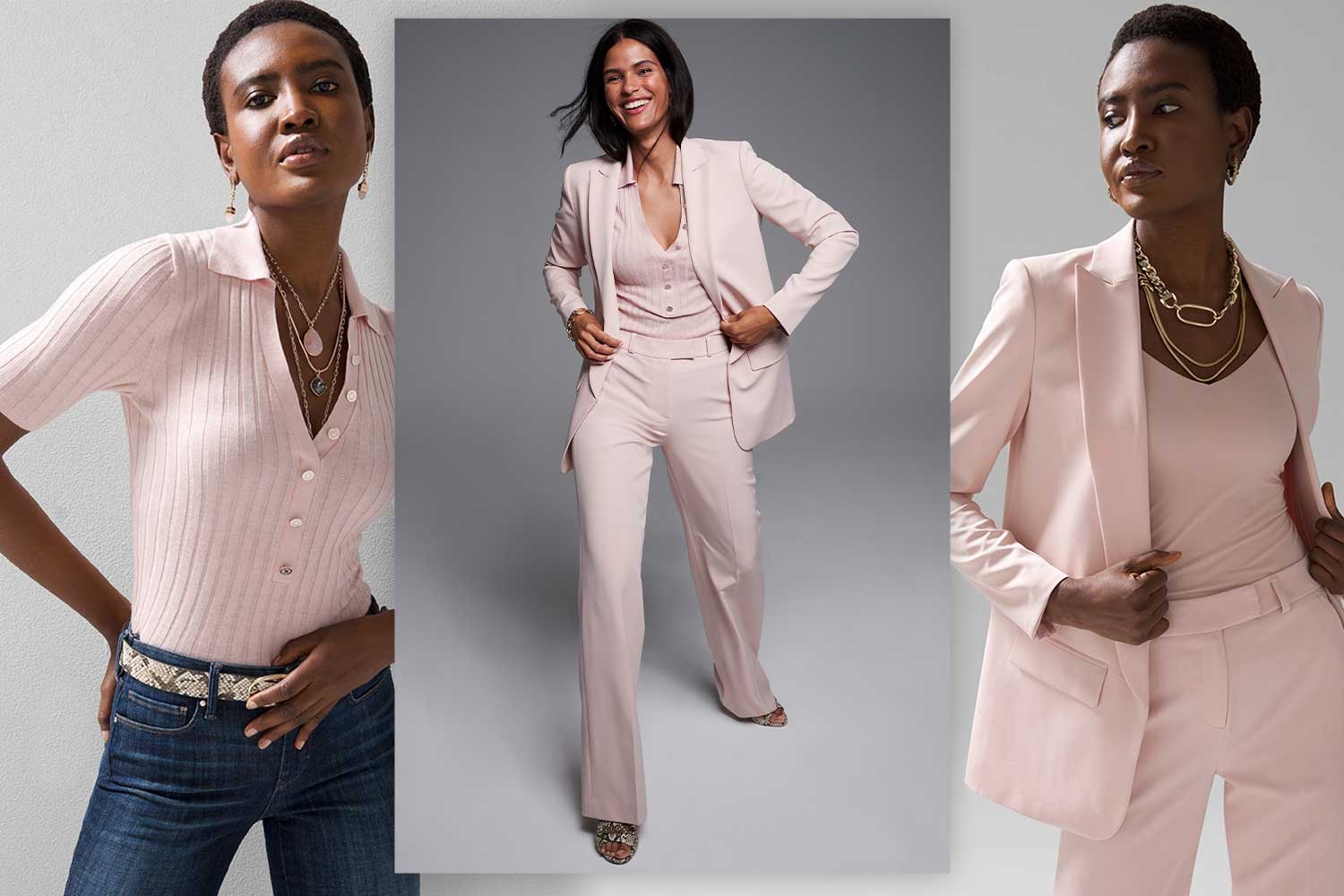 White house black 2025 market pink blazer