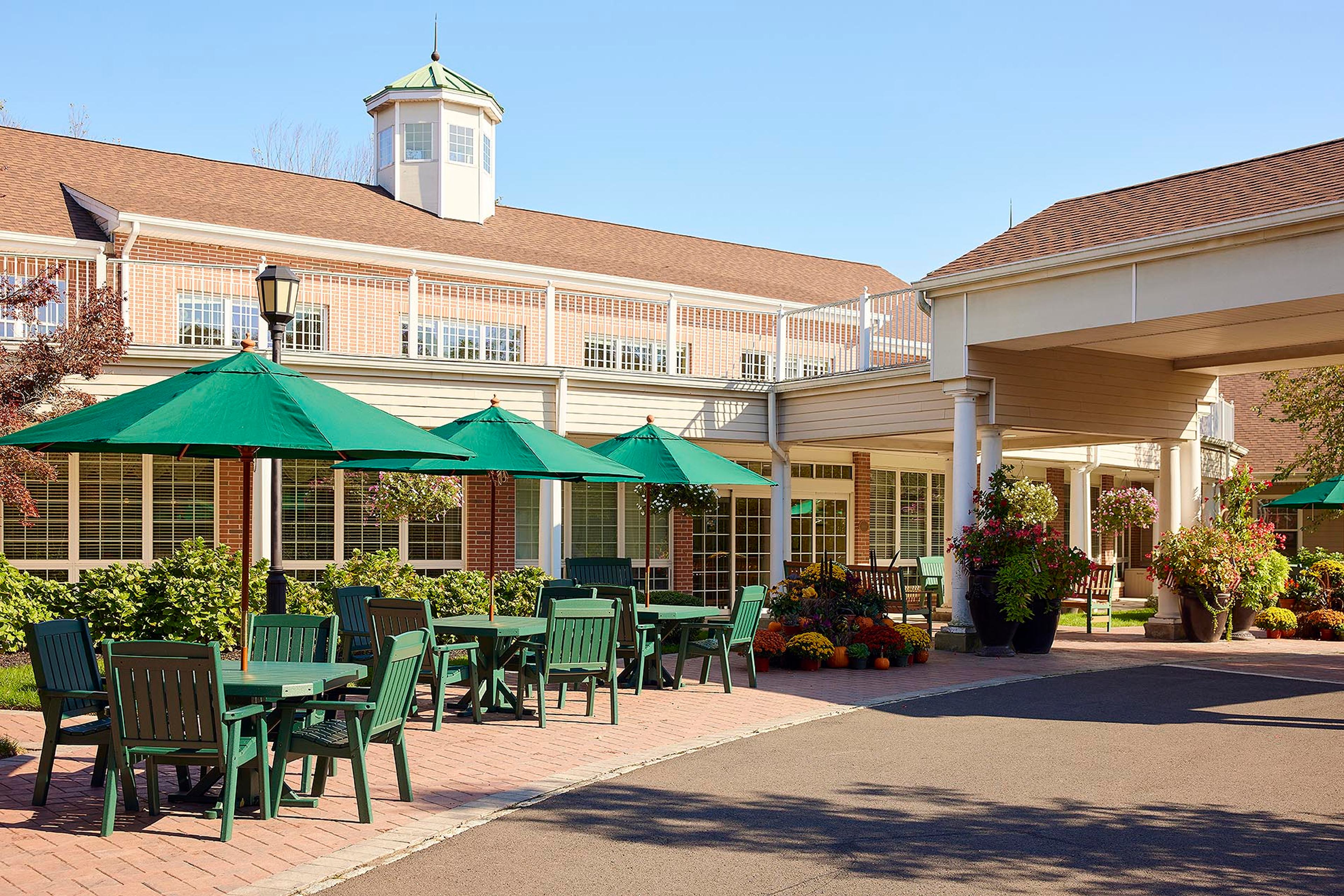 Brandywine Colts Neck Plenty of outdoor seating to enjoy some fresh air