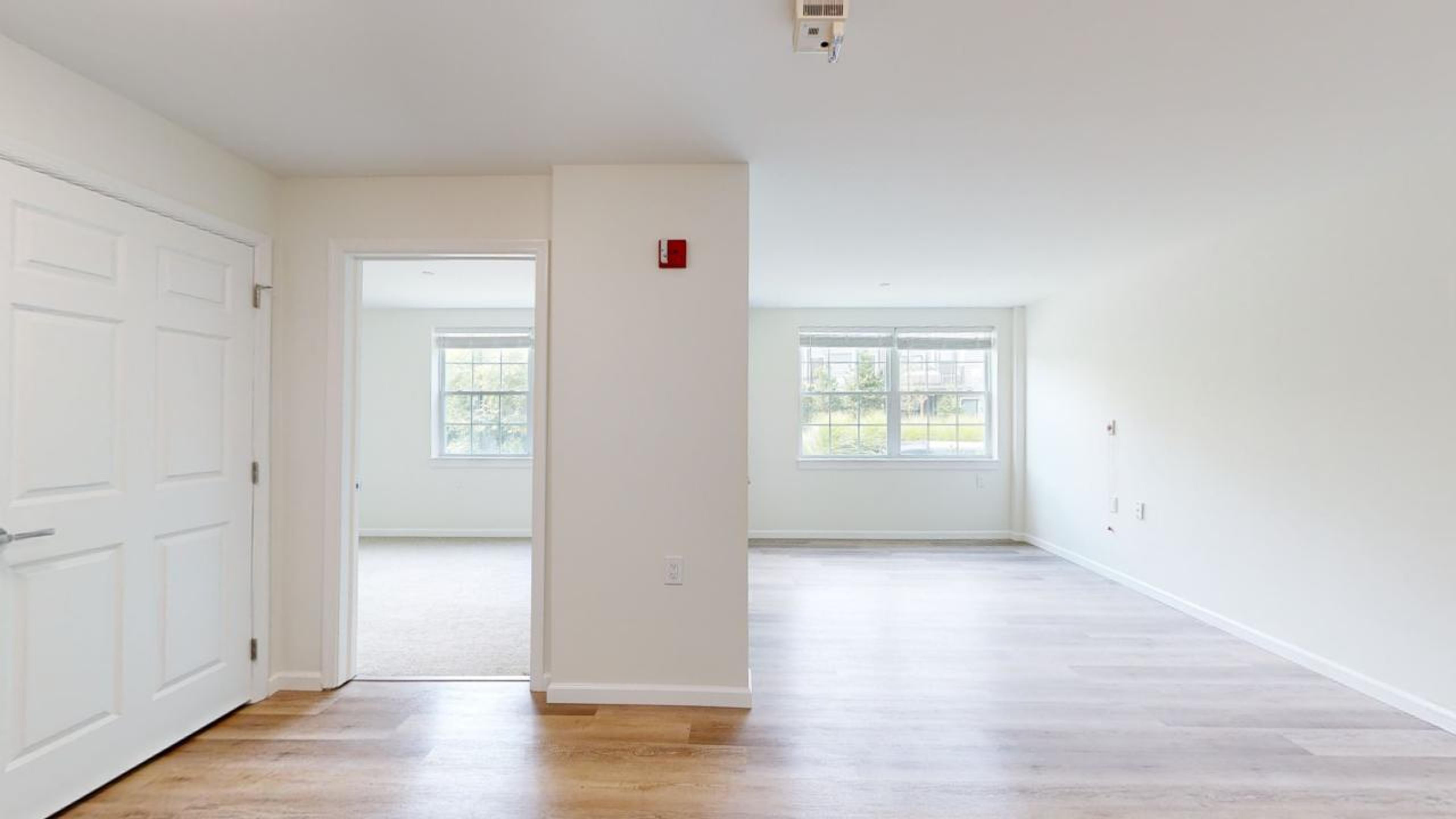 Full of light, and opportunity - one bedroom example apartment