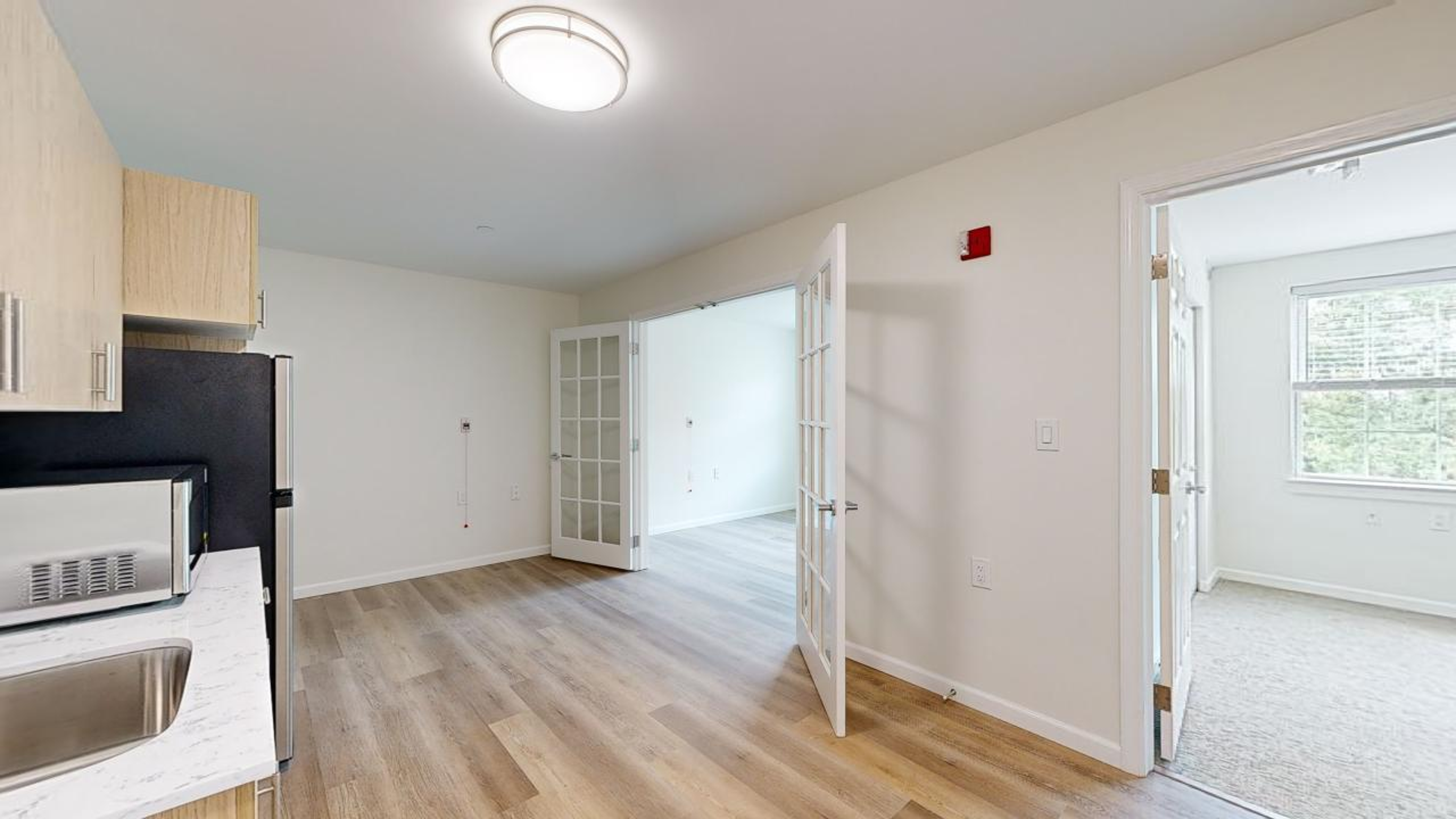 Full of light, and opportunity - two bedroom example apartment