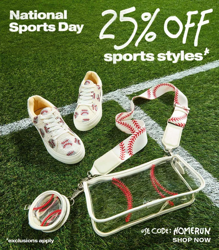 National Sports Day: 25% off Select Sports Styles With Code HOMERUN