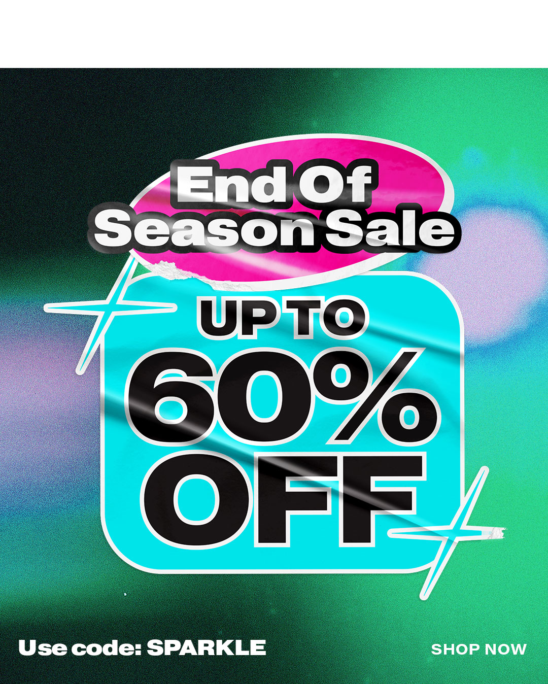 End of Season Sale: Up to 60% off with code SPARKLE