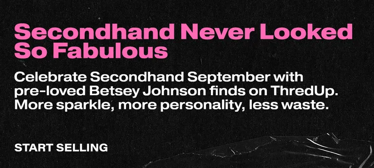 Betsey Johnson X ThredUp: Secondhand September