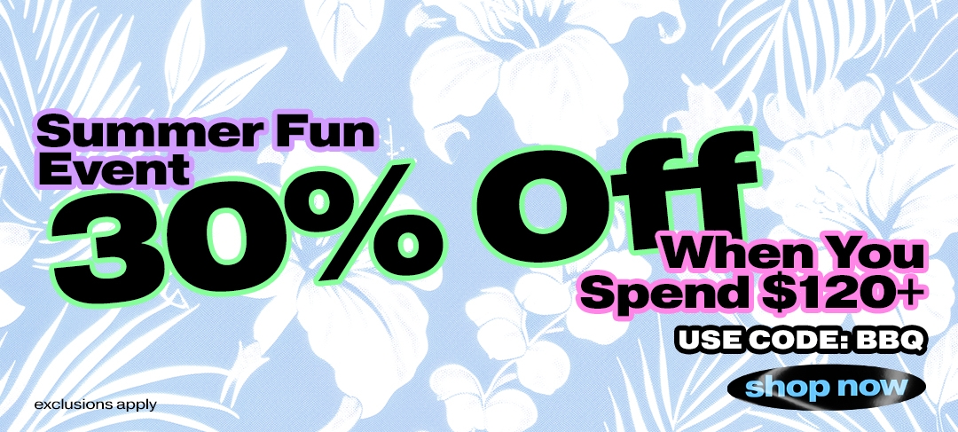 Summer Fun Event: 30% off $120+