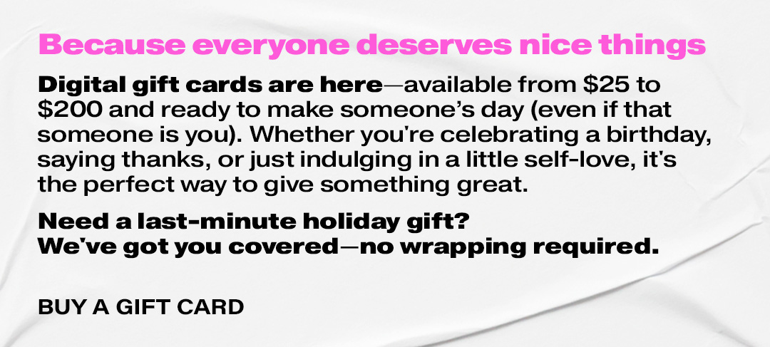 Digital Gift Cards