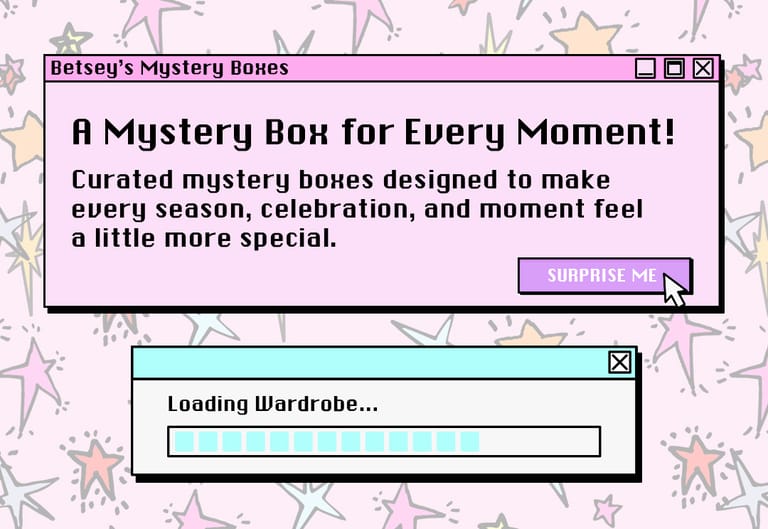 Betsey's Mystery Boxes: A Mystery Box for Every Moment!