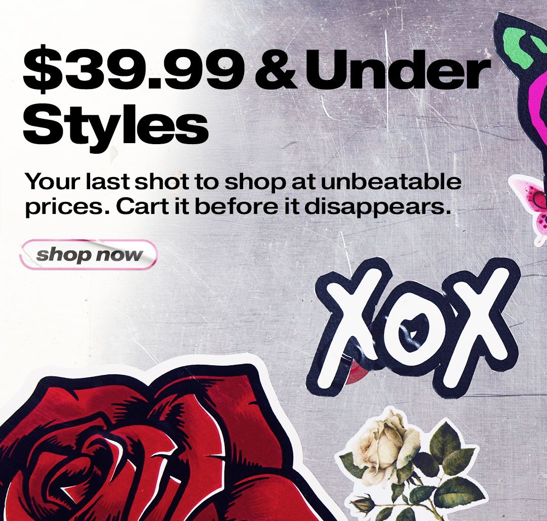 $39.99 & Under Styles