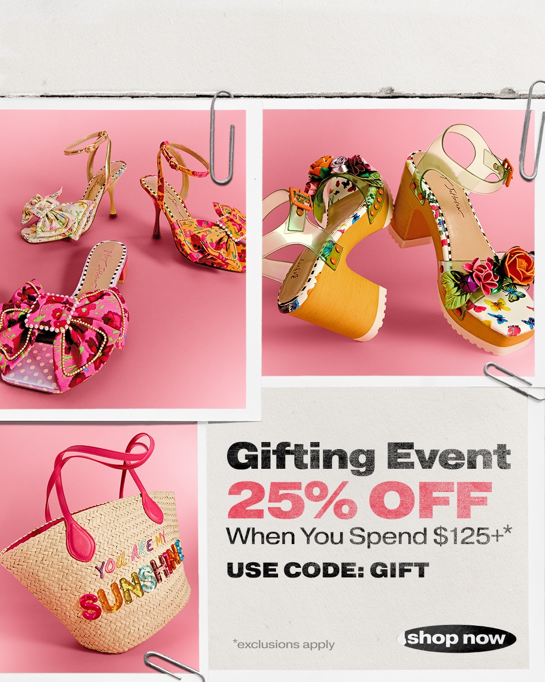 Mother's Day Gifting Event - 25% off $125+