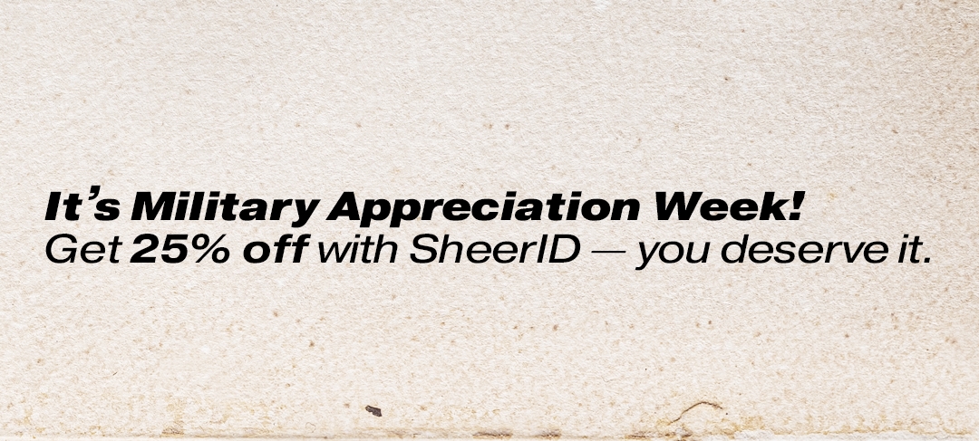 Military Appreciation Discount