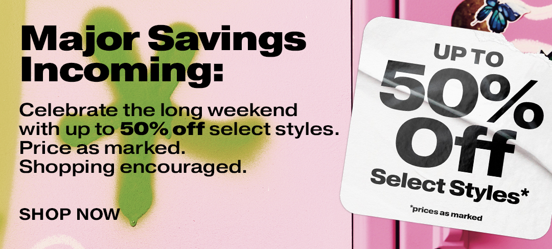 Long Weekend Sale