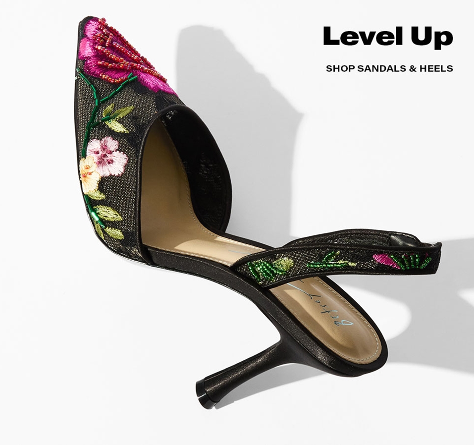 Level Up: Shop Sandals & Heels